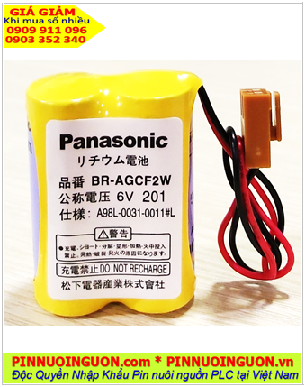 Pin A06B-6093-K001; Pin nuôi nguồn FANUC A06B-6093-K001 lithium 6v _Xuất xứ Nhật